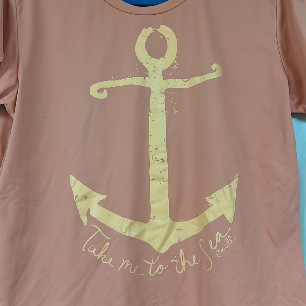 Orange Anchor O’Neill Rash-guard - Picture 2 of 4